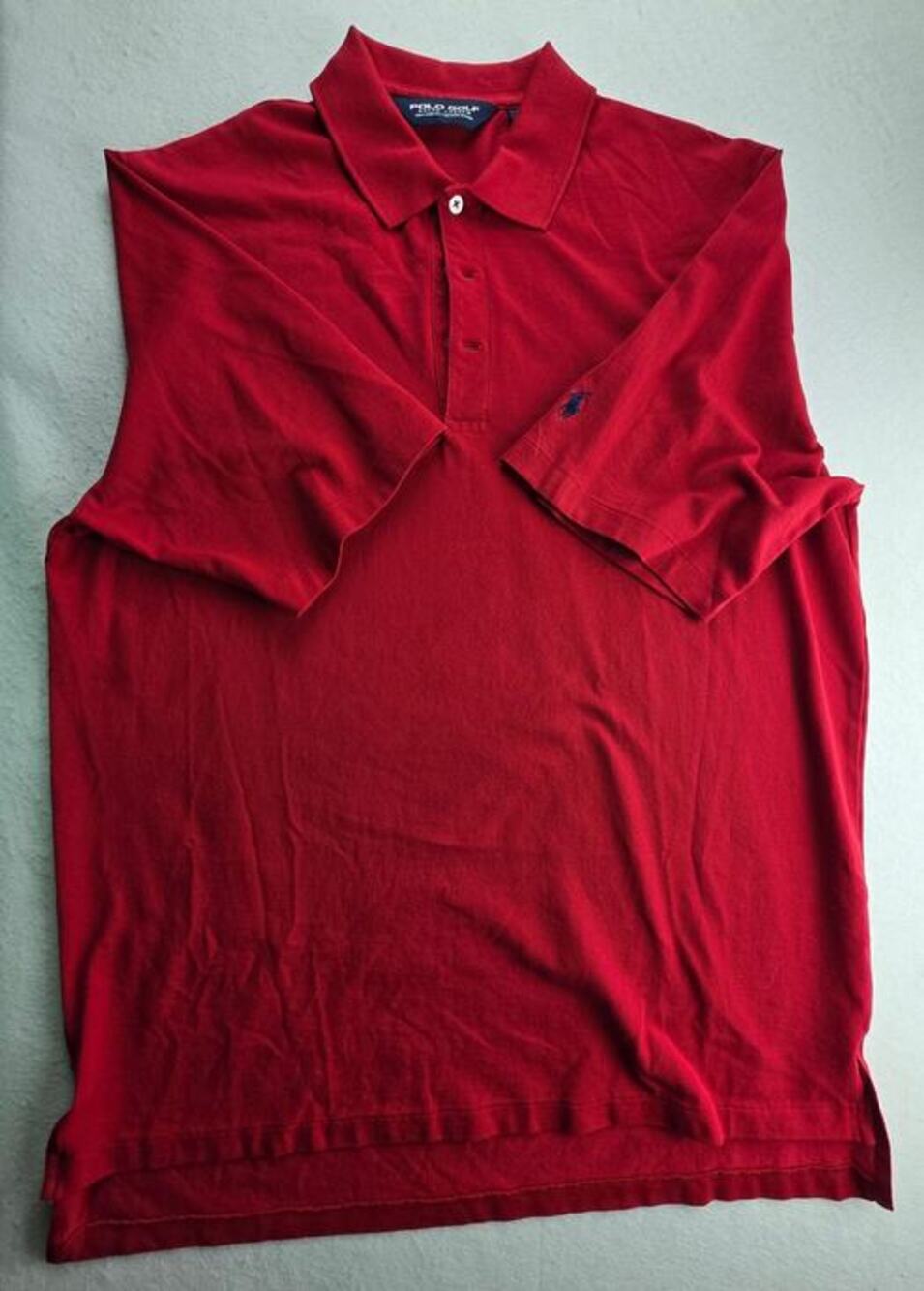 Ralph Lauren Polo Golf Oakmont Red Polo Size Large